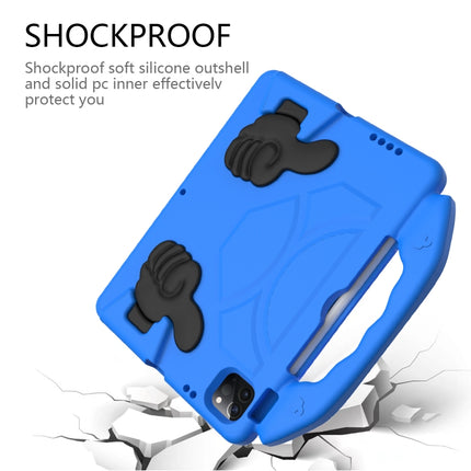 For iPad Pro 11 2020 EVA Shockproof Tablet Case with Thumb Bracket(Blue)-garmade.com