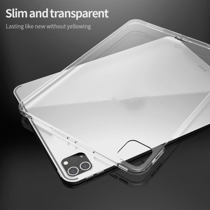 For iPad Pro 11 inch (2020) Shockproof Soft TPU Protective Tablet Case(Transparent)-garmade.com