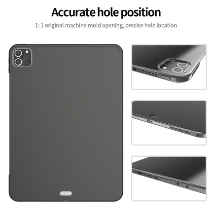 For iPad Pro 12.9 inch (2021) / (2020) Shockproof Soft TPU Protective Tablet Case(Transparent)-garmade.com