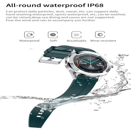 Y10 1.54inch Color Screen Smart Watch IP68 Waterproof,Support Heart Rate Monitoring/Blood Pressure Monitoring/Blood Oxygen Monitoring/Sleep Monitoring(Black)-garmade.com