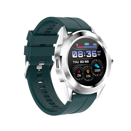 Y10 1.54inch Color Screen Smart Watch IP68 Waterproof,Support Heart Rate Monitoring/Blood Pressure Monitoring/Blood Oxygen Monitoring/Sleep Monitoring(Green)-garmade.com
