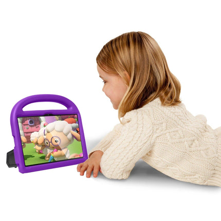 For Galaxy Tab A7(2020) T505 Sparrow Style EVA Material Children Shockproof Casing Shell(Purple)-garmade.com