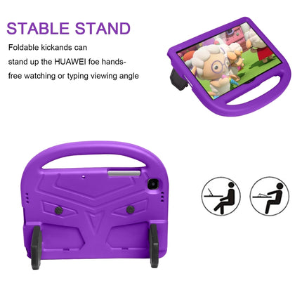 For Galaxy Tab A7(2020) T505 Sparrow Style EVA Material Children Shockproof Casing Shell(Purple)-garmade.com