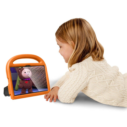 For Galaxy Tab A7(2020) T505 Sparrow Style EVA Material Children Shockproof Casing Shell(Orange)-garmade.com
