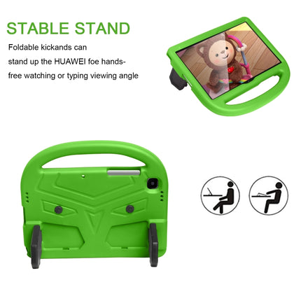For Galaxy Tab A7(2020) T505 Sparrow Style EVA Material Children Shockproof Casing Shell(Green)-garmade.com