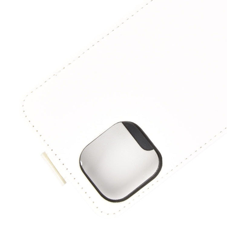 For iPhone 12 Pro Max R64 Texture Single Vertical Flip Leather Protective Case with Card Slots & Photo Frame(White)-garmade.com