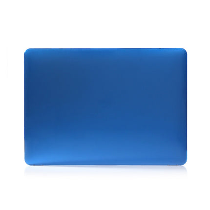 ENKAY Hat-Prince 3 in 1 For MacBook Pro 13 inch A2289 / A2251 (2020) Crystal Hard Shell Protective Case + US Version Ultra-thin TPU Keyboard Protector Cover + Anti-dust Plugs Set(Dark Blue)-garmade.com