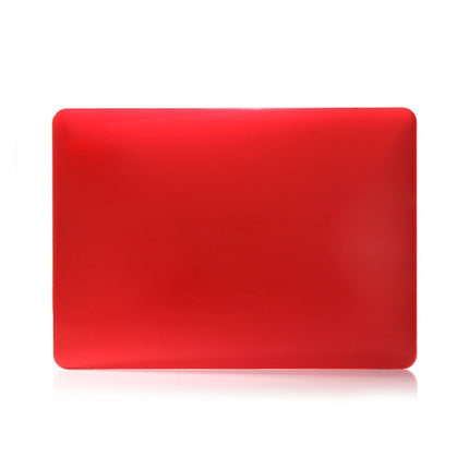 ENKAY Hat-Prince 3 in 1 For MacBook Pro 13 inch A2289 / A2251 (2020) Crystal Hard Shell Protective Case + Europe Version Ultra-thin TPU Keyboard Protector Cover + Anti-dust Plugs Set(Red)-garmade.com