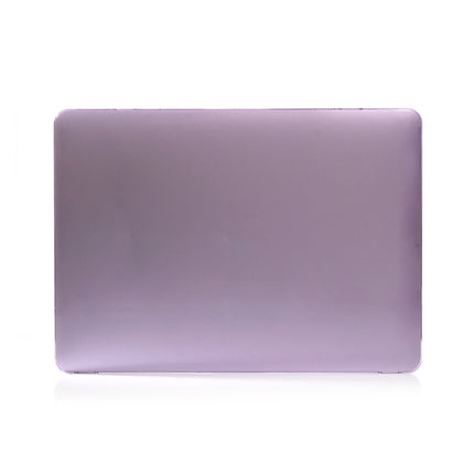 ENKAY Hat-Prince 3 in 1 For MacBook Pro 13 inch A2289 / A2251 (2020) Crystal Hard Shell Protective Case + Europe Version Ultra-thin TPU Keyboard Protector Cover + Anti-dust Plugs Set(Purple)-garmade.com