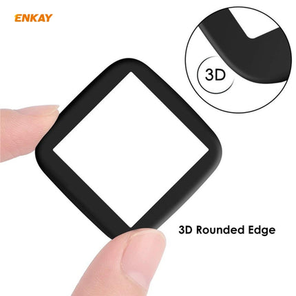For Fitbit Versa 2 2 PCS ENKAY Hat-Prince 3D Full Screen Soft PC Edge + PMMA HD Screen Protector Film-garmade.com