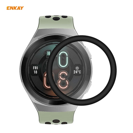 For Huawei Watch GT 2e 46mm ENKAY Hat-Prince 3D Full Screen Soft PC Edge + PMMA HD Screen Protector Film(Without Scale)-garmade.com