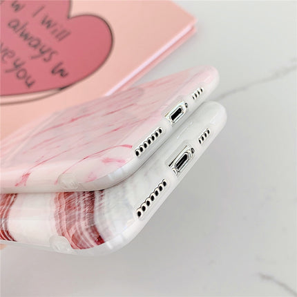 For iPhone 12 mini TPU Smooth Marbled IMD Mobile Phone Case(Gold Inlaid Jade F24)-garmade.com