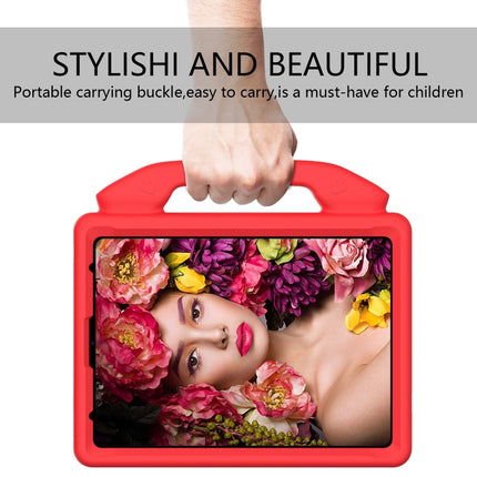 Children EVA Shockproof Tablet Case with Thumb Bracket For iPad Air 2022 / 2020 10.9(Red)-garmade.com