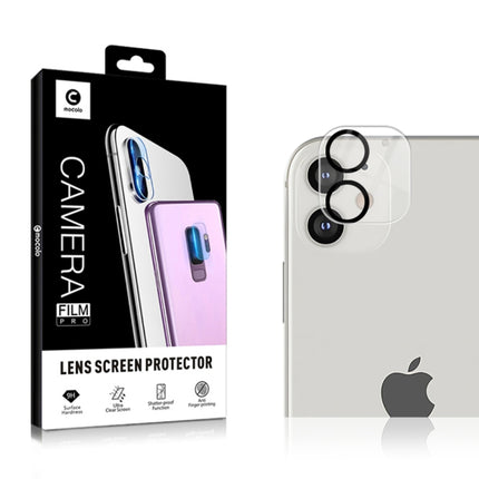 For iPhone 12 mini mocolo 0.15mm 9H 2.5D Round Edge Rear Camera Lens Tempered Glass Film(Clear)-garmade.com