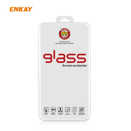 For iPhone 12 / 12 Pro ENKAY Hat-Prince 0.26mm 9H 2.5D Curved Edge Explosion-proof Tempered Glass Film-garmade.com