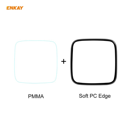 1 PCS For Fitbit Versa 3 / Fitbit Sense ENKAY Hat-Prince 3D Full Screen Soft PC Edge + PMMA HD Screen Protector Film-garmade.com