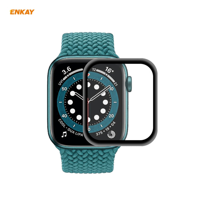 For Apple Watch 6/5/4/SE 40mm ENKAY Hat-Prince 3D Full Screen Soft PC Edge + PMMA HD Screen Protector Film-garmade.com