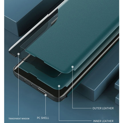 For Samsung Galaxy Note20 Ultra Attraction Flip Holder Leather Phone Case(Orange)-garmade.com