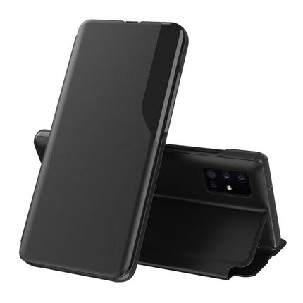 For Samsung Galaxy S20 Attraction Flip Holder Leather Phone Case(Black)-garmade.com