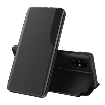 For Galaxy S20 Plus Attraction Flip Holder Leather Phone Case(Black)-garmade.com