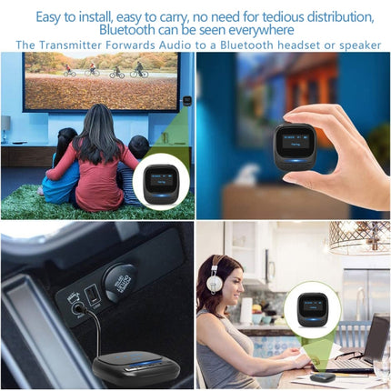 B36 CSR OLED Bluetooth 5.0 Receiver-transmitter Two-in-one Audio Receiver Transmitter-garmade.com