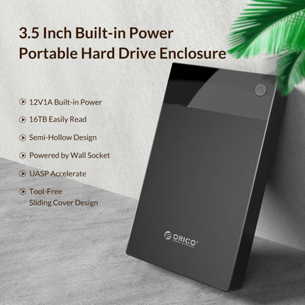 ORICO 3599U3 3.5-Inch Portable Hard-Drive Enclosure-garmade.com