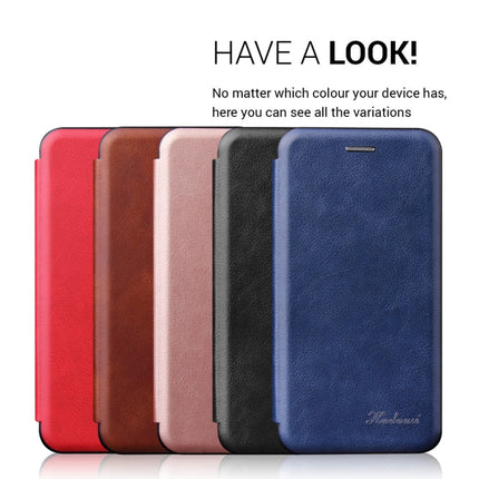 For Samsung Galaxy M51 Integrated Voltage Retro Texture Magnetic TPU+PU Leather Case with Card Slot & Holder(Rose Gold)-garmade.com