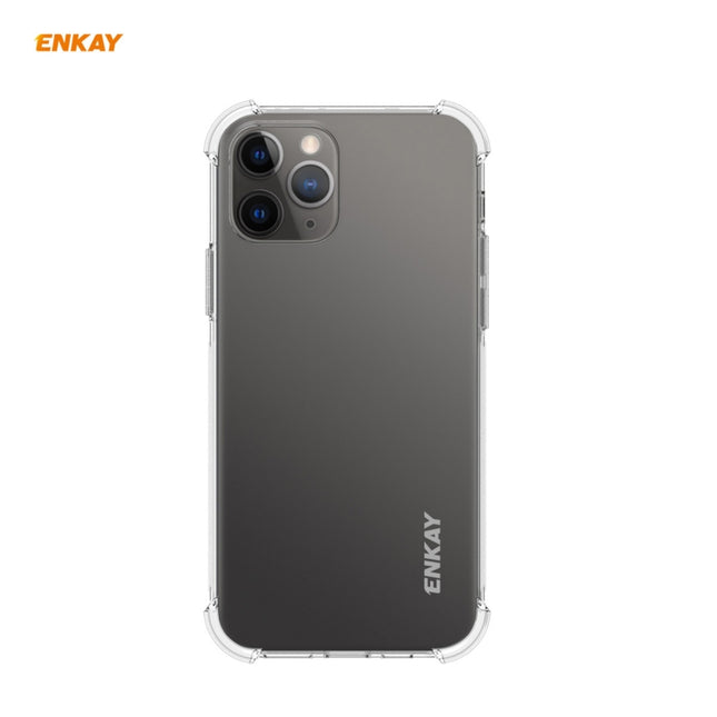 Hat-Prince ENKAY ENK-PC049 Clear TPU Soft Case Shockproof Cover For iPhone 12 Pro Max-garmade.com