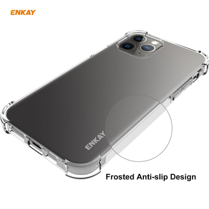 Hat-Prince ENKAY ENK-PC049 Clear TPU Soft Case Shockproof Cover For iPhone 12 Pro Max-garmade.com