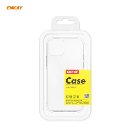 Hat-Prince ENKAY ENK-PC049 Clear TPU Soft Case Shockproof Cover For iPhone 12 Pro Max-garmade.com