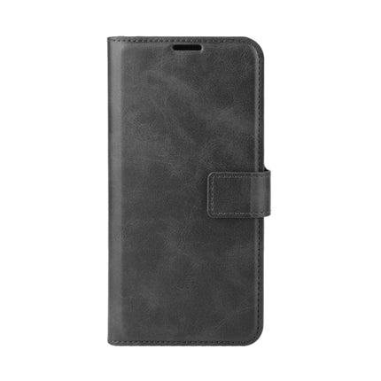 Retro Calf Pattern Buckle Horizontal Flip Leather Case with Holder & Card Slot & Wallet For iPhone 12 Pro Max(Black)-garmade.com