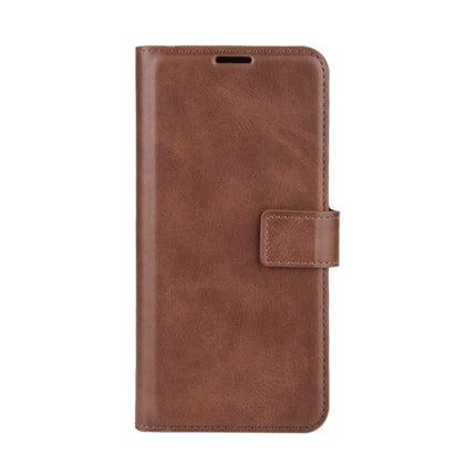 Retro Calf Pattern Buckle Horizontal Flip Leather Case with Holder & Card Slot & Wallet For iPhone 12 Pro Max(Dark Brown)-garmade.com