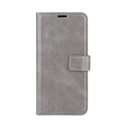 Retro Calf Pattern Buckle Horizontal Flip Leather Case with Holder & Card Slot & Wallet For iPhone 12 Pro Max(Grey)-garmade.com