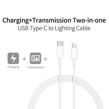 2 in 1 PD 20W Single USB-C / Type-C Port Travel Charger + 3A PD3.0 USB-C / Type-C to 8 Pin Fast Charge Data Cable Set, Cable Length: 2m, EU Plug-garmade.com