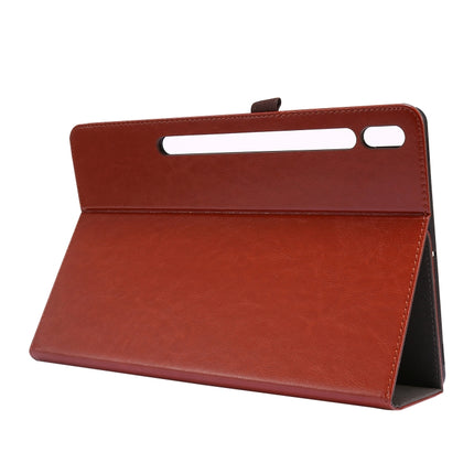 For Samsung Galaxy Tab S8+ / Tab S8 Plus / Tab S7 FE / Tab S7+ T970/T976B 2-Folding Business Horizontal Flip PU Leather Case with Card Slots & Holder(Gongkeli Color)-garmade.com