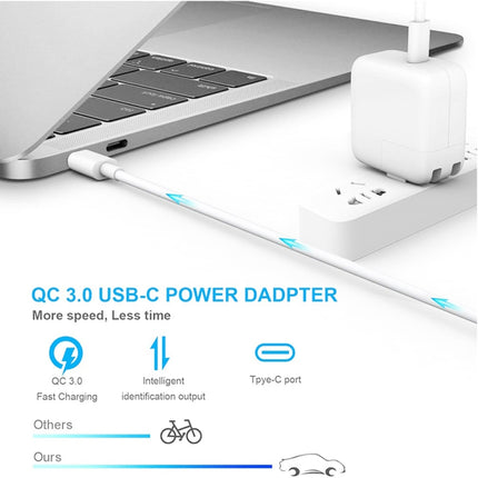 PD3.0 30W USB-C / Type-C Interface Universal Travel Charger with Detachable Foot, AU Plug-garmade.com