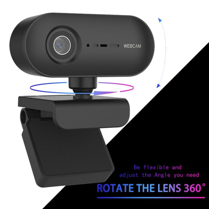 C7 1080PHD Autofocus 360-Degrees Rotation Lens Live Broadcast USB Driver-free WebCamera with Mic-garmade.com