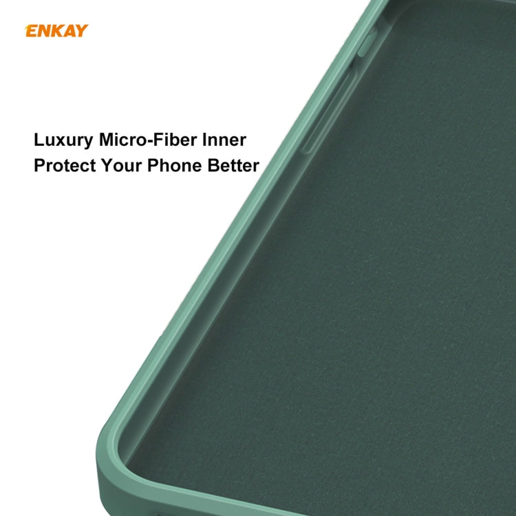 ENKAY ENK-PC072 Hat-Prince Liquid Silicone Straight Edge Shockproof Protective Case For iPhone XS Max(White)-garmade.com