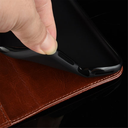 For Samsung Galaxy S21 5G R64 Texture Single Horizontal Flip Protective Case with Holder & Card Slots & Wallet& Photo Frame(Brown)-garmade.com