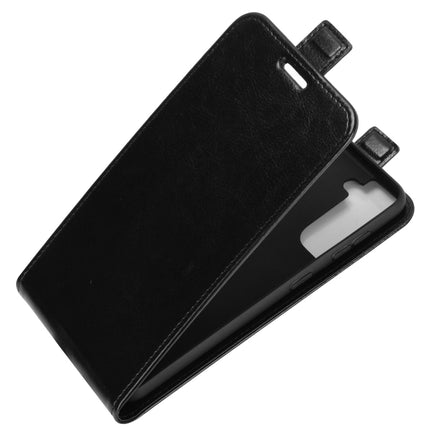 For Samsung Galaxy S21 5G R64 Texture Single Vertical Flip Leather Protective Case with Card Slots & Photo Frame(Black)-garmade.com
