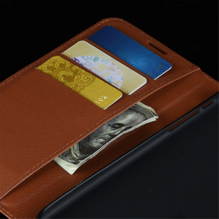 For Samsung Galaxy S21 5G Litchi Texture Horizontal Flip Protective Case with Holder & Card Slots & Wallet(Black)-garmade.com