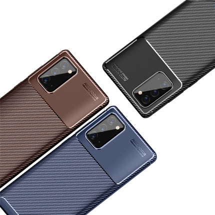 For Samsung Galaxy S21 5G Carbon Fiber Texture Shockproof TPU Case(Black)-garmade.com