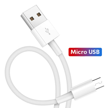 XJ-011 3A USB Male to Micro USB Male Fast Charging Data Cable, Length: 1m-garmade.com