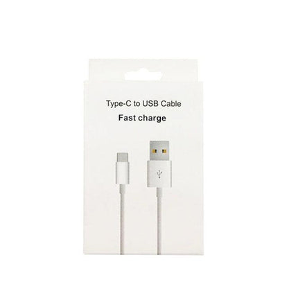XJ-015 3A USB Male to Type-C / USB-C Male Fast Charging Data Cable, Length: 2m-garmade.com