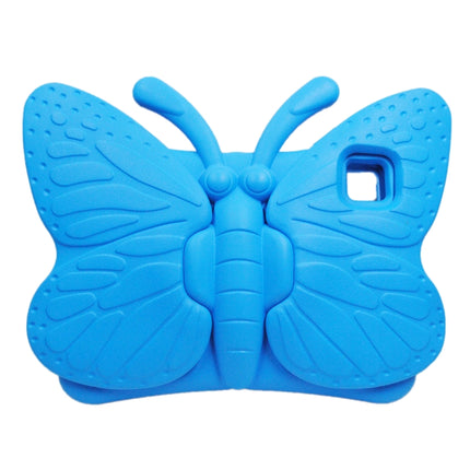 Butterfly Bracket Style EVA Children Shockproof Protective Case For iPad Air 2022 / 2020 10.9(Blue)-garmade.com
