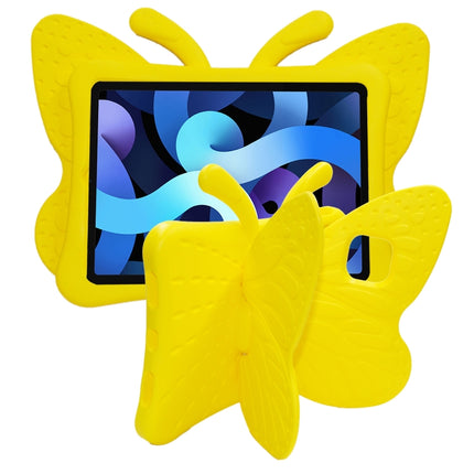 Butterfly Bracket Style EVA Children Shockproof Protective Case For iPad Air 2022 / 2020 10.9(Yellow)-garmade.com