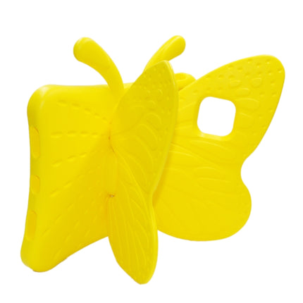 Butterfly Bracket Style EVA Children Shockproof Protective Case For iPad Air 2022 / 2020 10.9(Yellow)-garmade.com