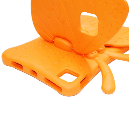 Butterfly Bracket Style EVA Children Shockproof Protective Case For iPad Air 2022 / 2020 10.9(Orange)-garmade.com