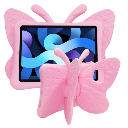 Butterfly Bracket Style EVA Children Shockproof Protective Case For iPad Air 2022 / 2020 10.9(Pink)-garmade.com