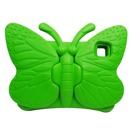 Butterfly Bracket Style EVA Children Shockproof Protective Case For iPad Air 2022 / 2020 10.9(Green)-garmade.com